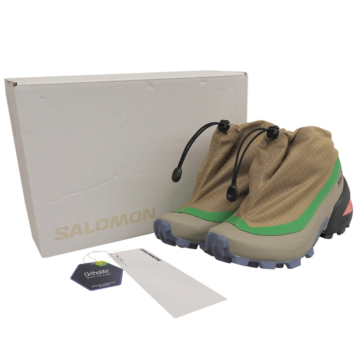 極美品▲MM6 Maison Margiela Salomon エムエムシックス メゾンマルジェラ サロモン 471698 S66WS0082 Cross Low Kelp スニーカー 22cm