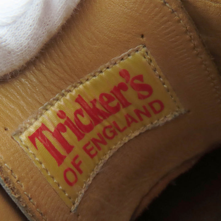 美品☆Tricker’s トリッカーズ L5780 モールトン ウイングチップカントリーブーツ レザーブーツ ブラウン 6-4 レディース イングランド製