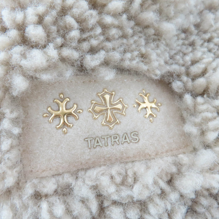 極美品☆TATRAS タトラス 23AW LTAT23A4973 NOLLEY’S ノーリーズ オーバーシルエット ボア コート ベージュ 2 正規品 レディース