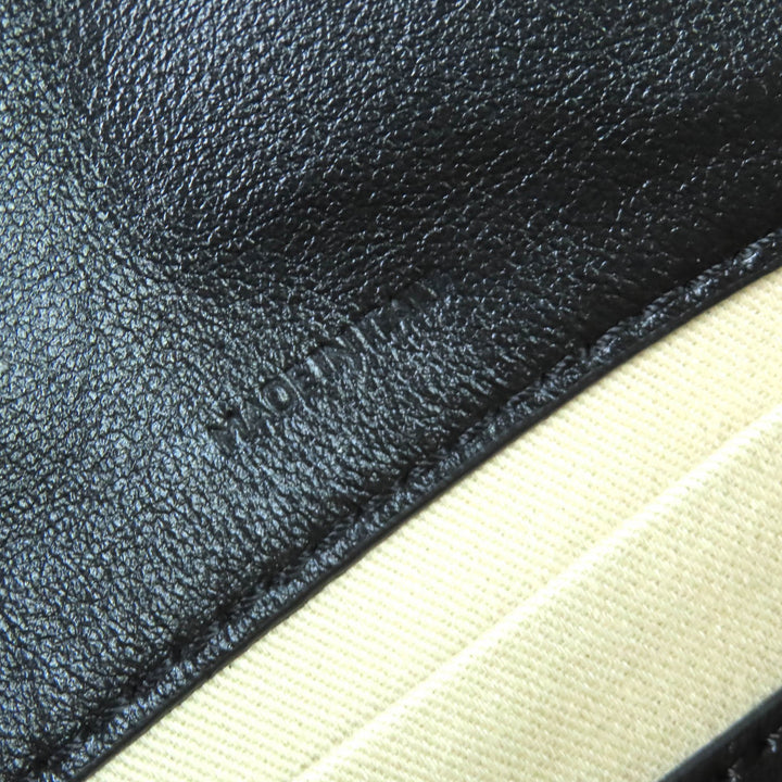 極美品△MARNI マルニ SBMP0124Q6 TRUNK SOFT EW レザー ロゴ ショルダーバッグ ブラック ゴールド金具 保存袋付 イタリア製 レディース