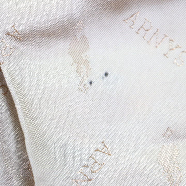 美品▼ARNYS PARIS アルニス JEAN G ウール カシミヤ ツイード シングルジャケット テーラードジャケット イエロー 54 イタリア製 メンズ