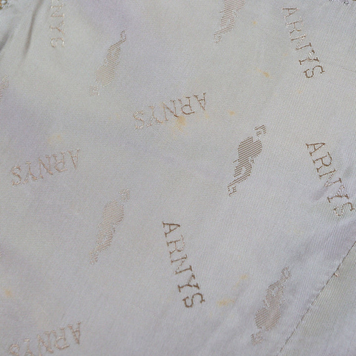 美品▼ARNYS PARIS アルニス JEAN G ウール カシミヤ ツイード シングルジャケット テーラードジャケット イエロー 54 イタリア製 メンズ