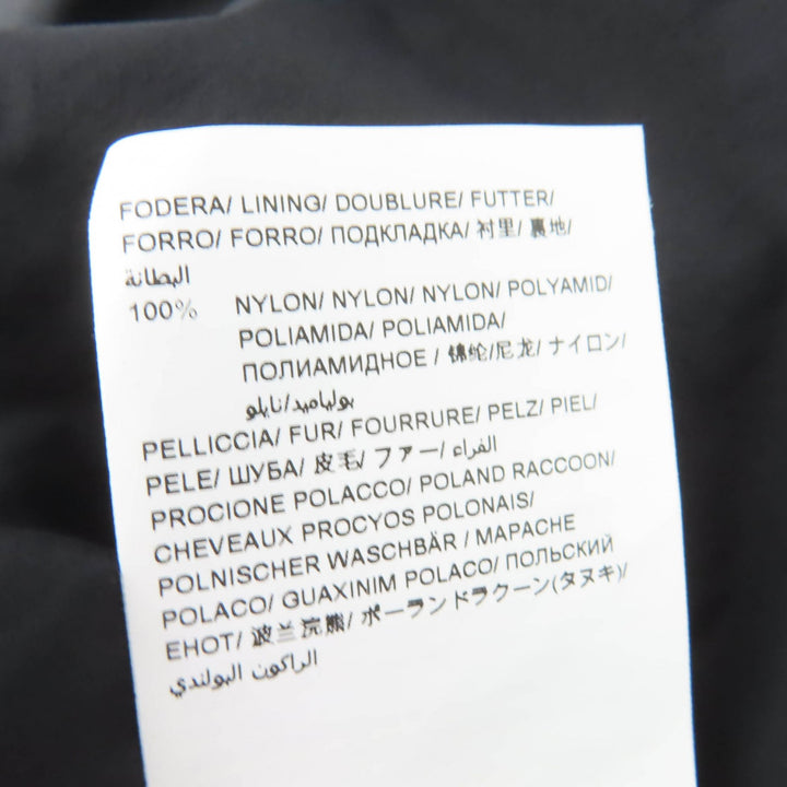 極美品☆TATRAS タトラス 23AW LTAT23A4953 ラクーンファー・フード付 ロング丈 ダウンコート ブラック 03 正規品 レディース