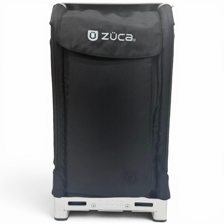 極美品□ZUCA ズーカ PRO Travel ポリエステル 二輪 コーデュラナイロン キャリーバッグ ポーチセット付き ブラック メンズ