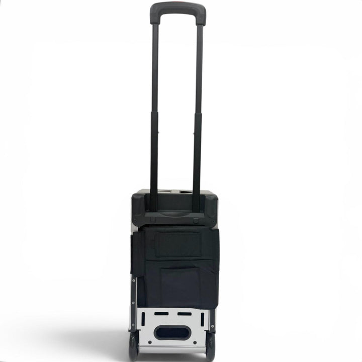 極美品□ZUCA ズーカ PRO Travel ポリエステル 二輪 コーデュラナイロン キャリーバッグ ポーチセット付き ブラック メンズ