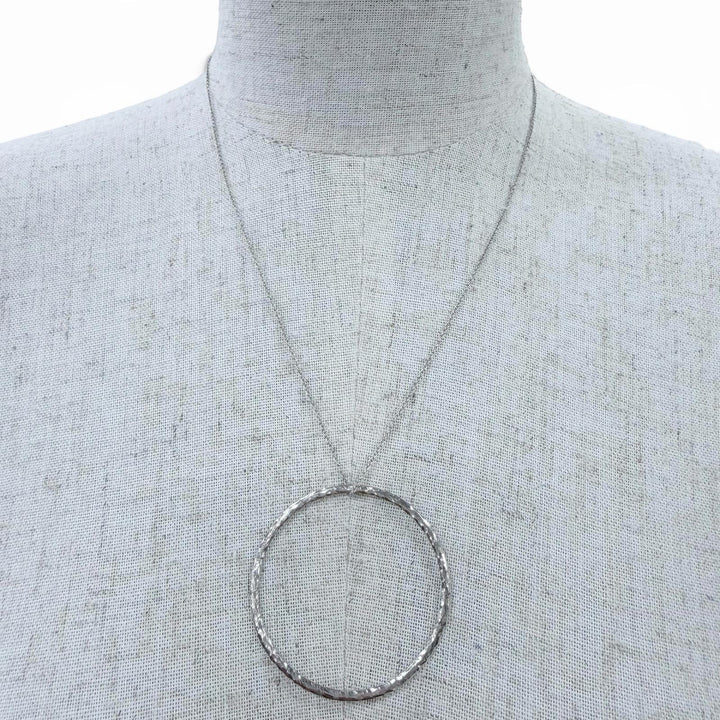 極美品☆TIFFANY&amp;Co. ティファニー ヴィンテージ パロマピカソ サークルネックレス 925 シルバー 重量2.8g レディース