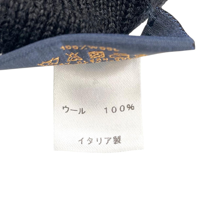 極美品▲LOUIS VUITTON ルイヴィトン 2020年製 M73470 ゴン マイ モノグラム エクリプス ウール100％ 手袋 ブラック 正規品 メンズ