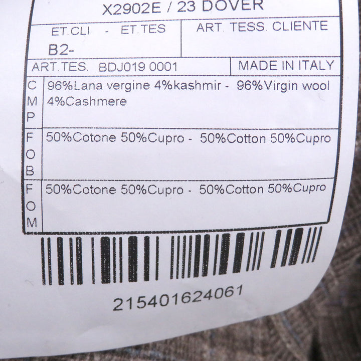 極美品□BOGLIOLI ボリオリ DOVER カシミヤ混 チェック柄 シングル アンコンジャケット テーラードジャケット 46 イタリア製　正規品