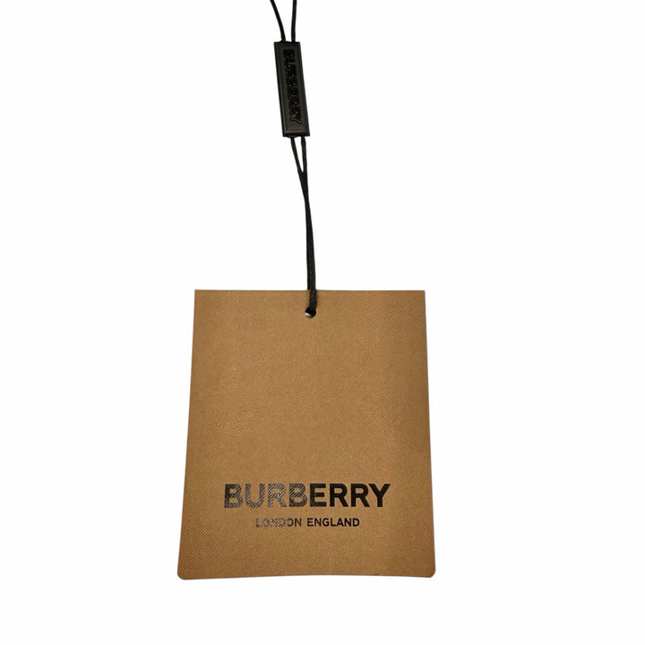 未使用品▲BURBERRY バーバリー 8046320 TBロゴ刺繍入り 裾ジップ テーパード トラックパンツ ブラック 36 正規品 レディース