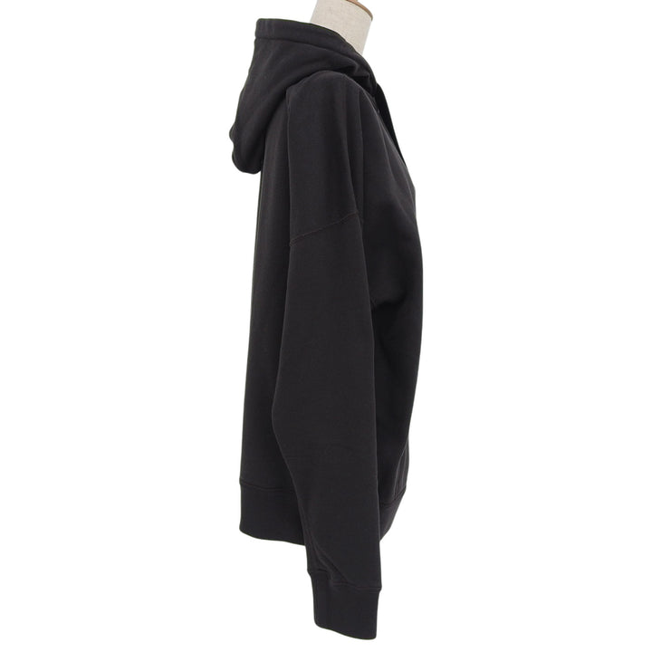 未使用品▲ISABEL MARANT イザベルマラン SW0031 コットン ロゴ フーデッド プルオーバー パーカー チャコールグレー 36 レディース