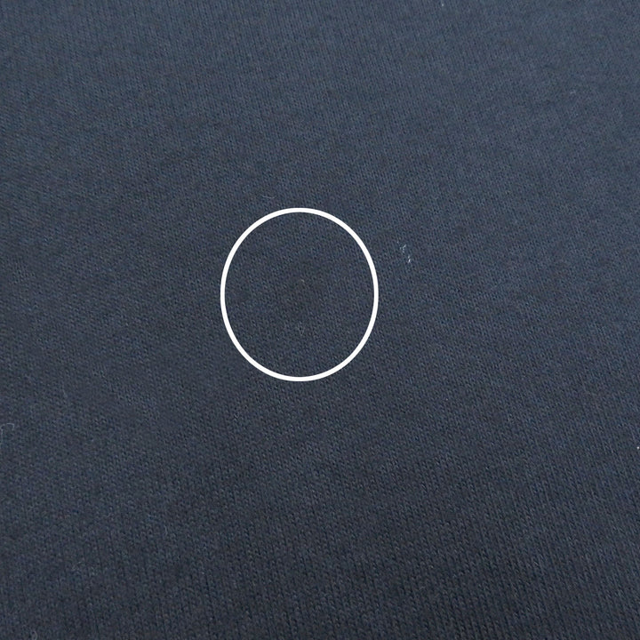 美品□HERMES エルメス 22SS コットン100％ ラムレザーホースパッチ ショートスリーブ 半袖Ｔシャツ カットソー ネイビー S イタリア製