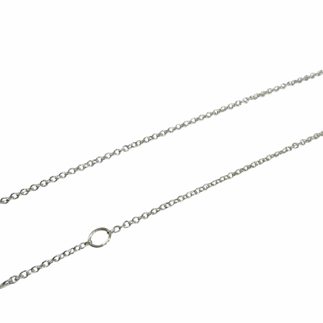 美品☆TIFFANY&amp;Co. ティファニー リターントゥティファニー ハートタグ ミディアム 1P ダイヤ ネックレス AG925 ダイヤモンド 重量6.6g