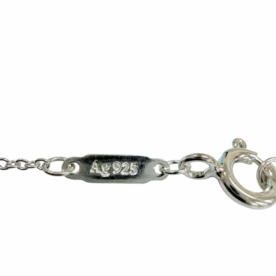 美品☆TIFFANY&amp;Co. ティファニー リターントゥティファニー ハートタグ ミディアム 1P ダイヤ ネックレス AG925 ダイヤモンド 重量6.6g