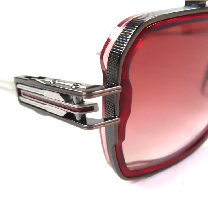 未使用品▼DITA ディータ 26SS DTS470 HYPERLUX-1000 チタン ツーブリッジ アイウェア サングラス クリアレッド 58□15-142 定価173800円