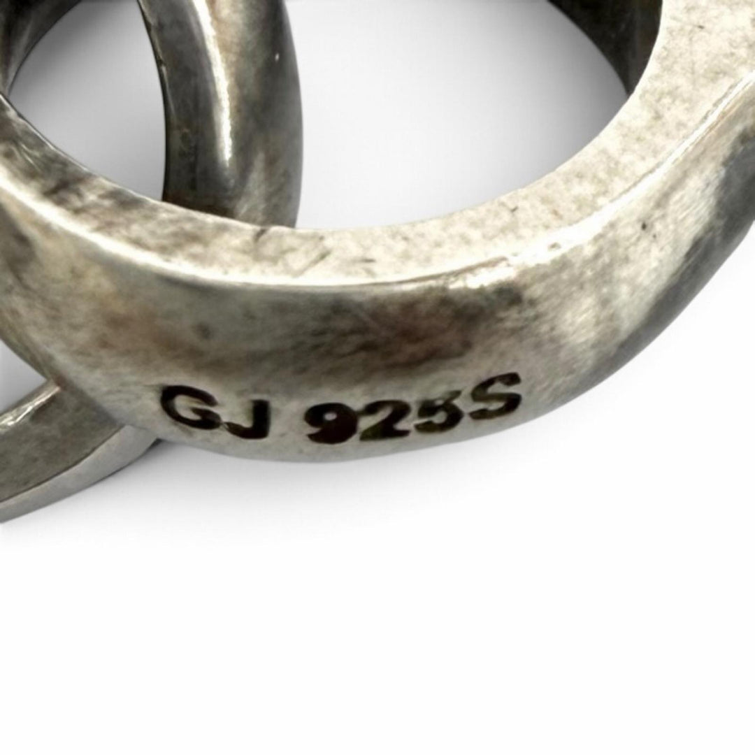 美品★Georg Jensen ジョージジェンセン ステーション 925 オニキス フレッシュウォーターパール ロング ネックレス 総重量53.5g