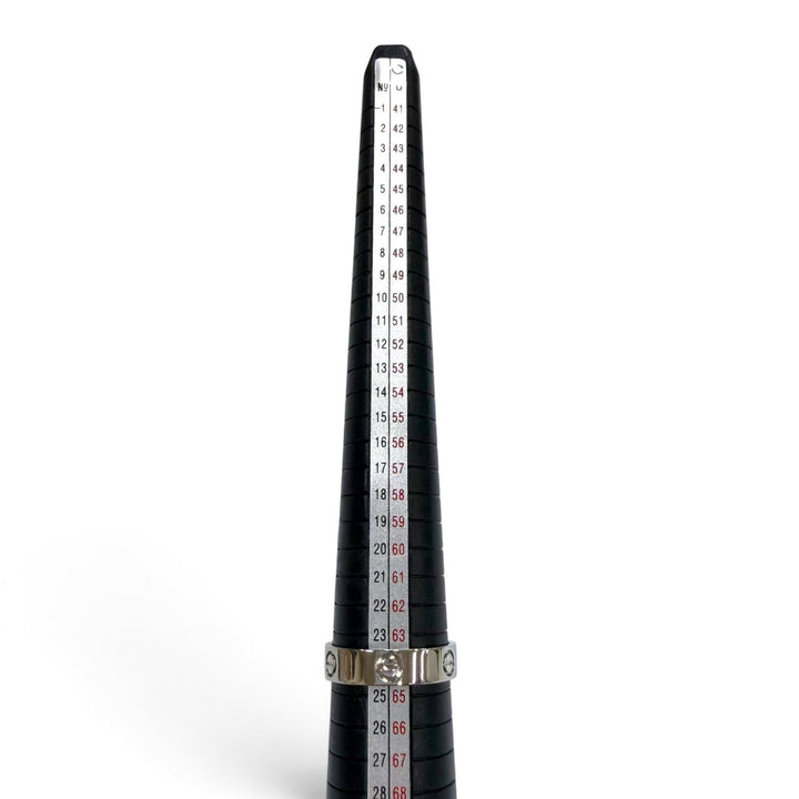 美品▼Cartier カルティエ FEV390 ラブ リング クラシック PT950 プラチナ 指輪 シルバー 64 JP24号 重量8.83g メンズ アクセサリー