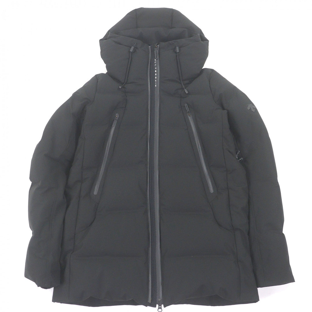 美品□DESCENTE ALLTERRAIN デサント オルテライン 水沢ダウン DOR-C8202 MOUNTAINEER ダウンジャケット ブラック M 日本製 正規品