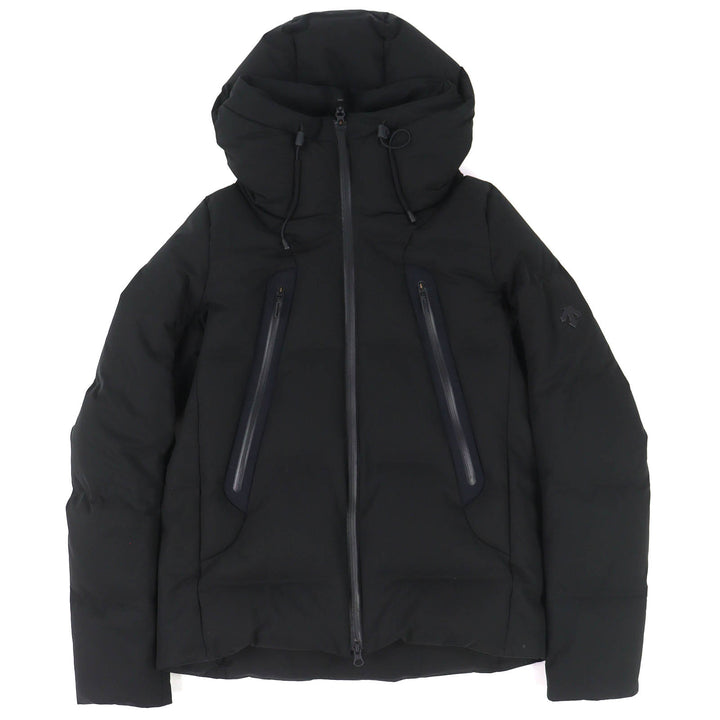 美品△DESCENTE ALLTERRAIN MIZUSAWA DOWN デサントオルテライン 水沢ダウン DAMQGK30U マウンテニア ダウンジャケット 黒 S 正規品