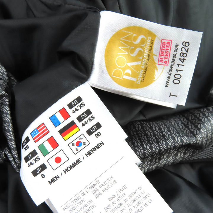 美品△DESCENTE ALLTERRAIN MIZUSAWA DOWN デサントオルテライン 水沢ダウン DAMQGK30U マウンテニア ダウンジャケット 黒 S 正規品