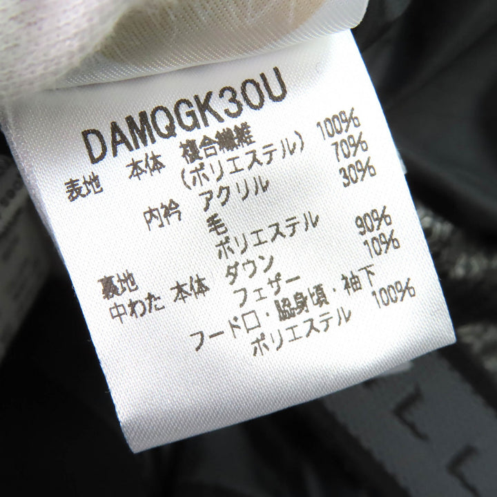 美品△DESCENTE ALLTERRAIN MIZUSAWA DOWN デサントオルテライン 水沢ダウン DAMQGK30U マウンテニア ダウンジャケット 黒 S 正規品