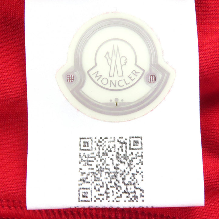 極美品△MONCLER GRENOBLE モンクレール グルノーブル DFS Skiwear Collection ロゴワッペン フリース切替 ダウンジャケット S 正規品