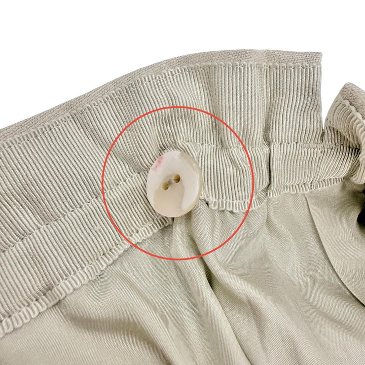 極美品▲DRAWER ドゥロワー 24SS 6514-236-1407 RESORT1 スラブフレスコ ウール シルク サロペット ライトベージュ 38 正規品 レディース