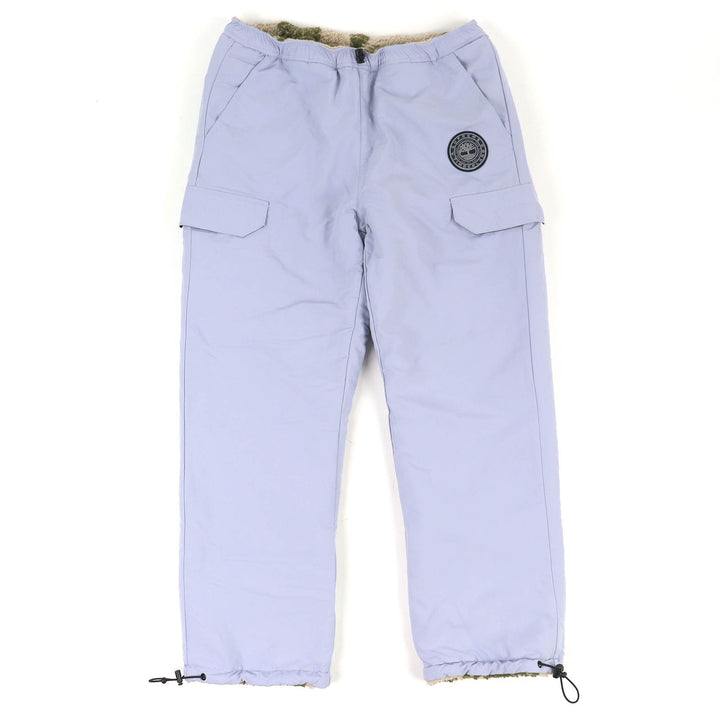 極美△SUPREME Timberland シュプリーム ティンバーランド 21AW Reversible Ripstop Pant ロゴワッペン ボアリバーシブルパンツ S 正規品