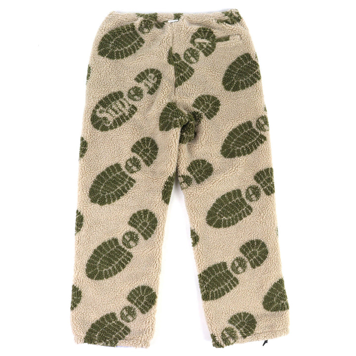 極美△SUPREME Timberland シュプリーム ティンバーランド 21AW Reversible Ripstop Pant ロゴワッペン ボアリバーシブルパンツ S 正規品