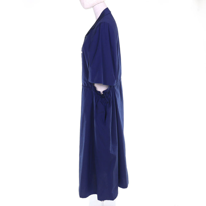 未使用品△noir keininomiya ノワールケイニノミヤ コムデギャルソン 2023年製 3M-O013 コットン100% 半袖 デザイン ワンピース S 正規品