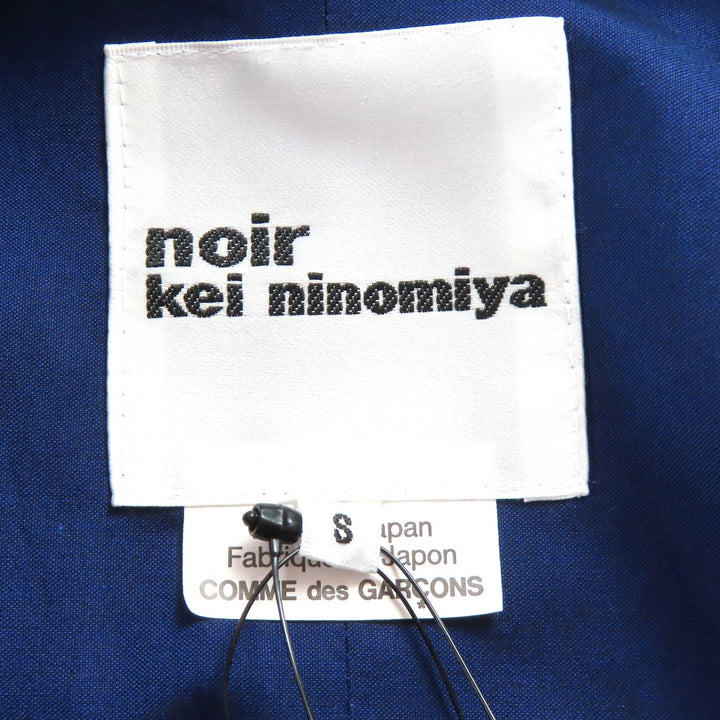 未使用品△noir keininomiya ノワールケイニノミヤ コムデギャルソン 2023年製 3M-O013 コットン100% 半袖 デザイン ワンピース S 正規品