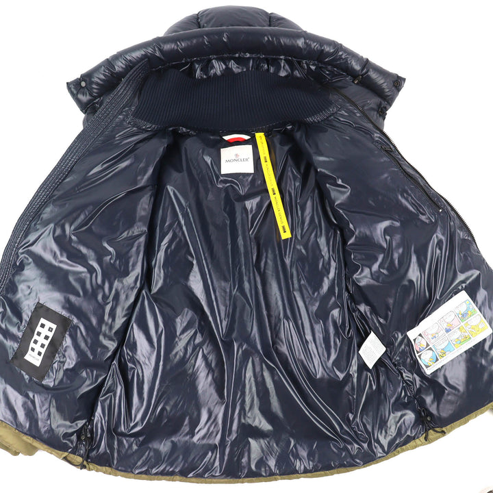 美品△MONCLER GENIUS 2 モンクレールジーニアス 2 1952 D20914199485 ARBONNE アルボンヌ フード付 ダウンジャケット カーキ ネイビー 1
