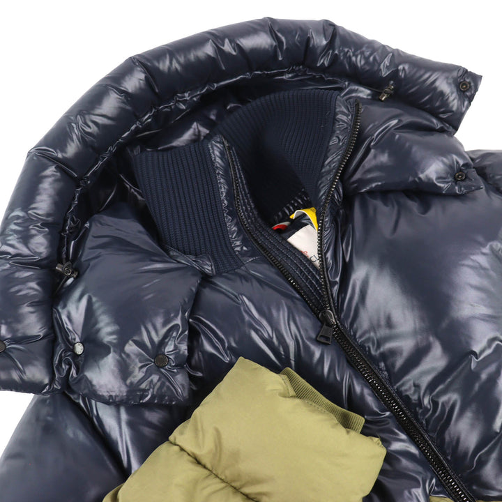 美品△MONCLER GENIUS 2 モンクレールジーニアス 2 1952 D20914199485 ARBONNE アルボンヌ フード付 ダウンジャケット カーキ ネイビー 1