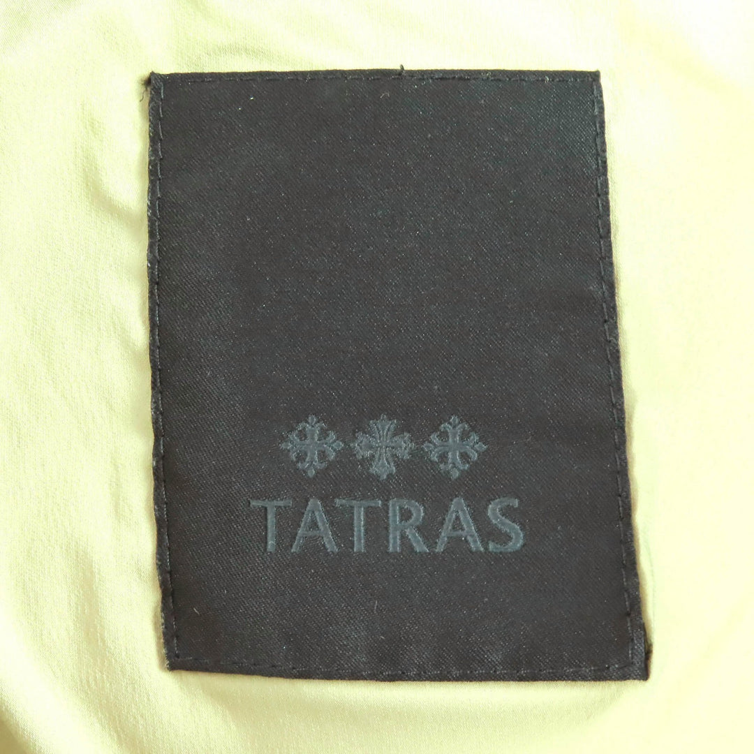 極美品△TATRAS タトラス LTA18A4488 LORENZANA ロレンツァーナ ロゴワッペン付き ダブルブレスト ダウンジャケット ベージュ 02 正規品