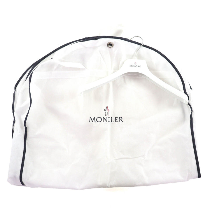 美品△MONCLER モンクレール E20934999005 MIRIELON ミリエロン ロゴワッペン付 ZIP UP スタンドカラー ダウンコート ネイビー 3 正規品
