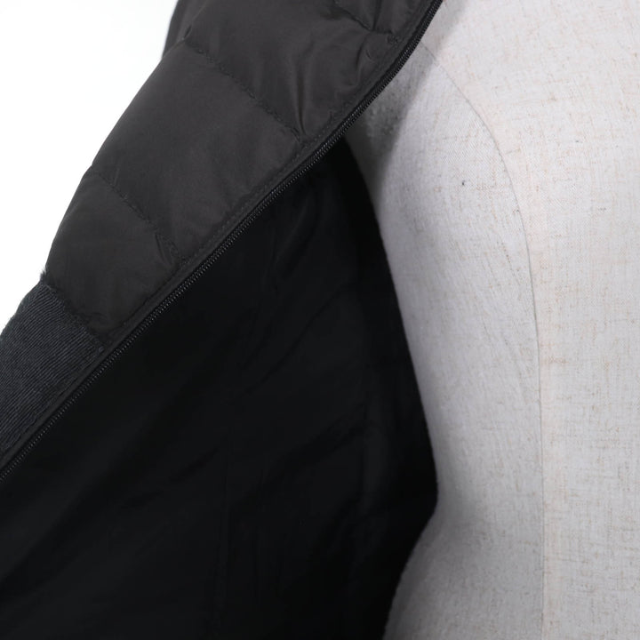 極美品☆MONCLER モンクレール 2014年製 SOLOGNE ソローニュ ZIP UP スタンドカラー ダウンコート ダークグレー 0 正規品 レディース