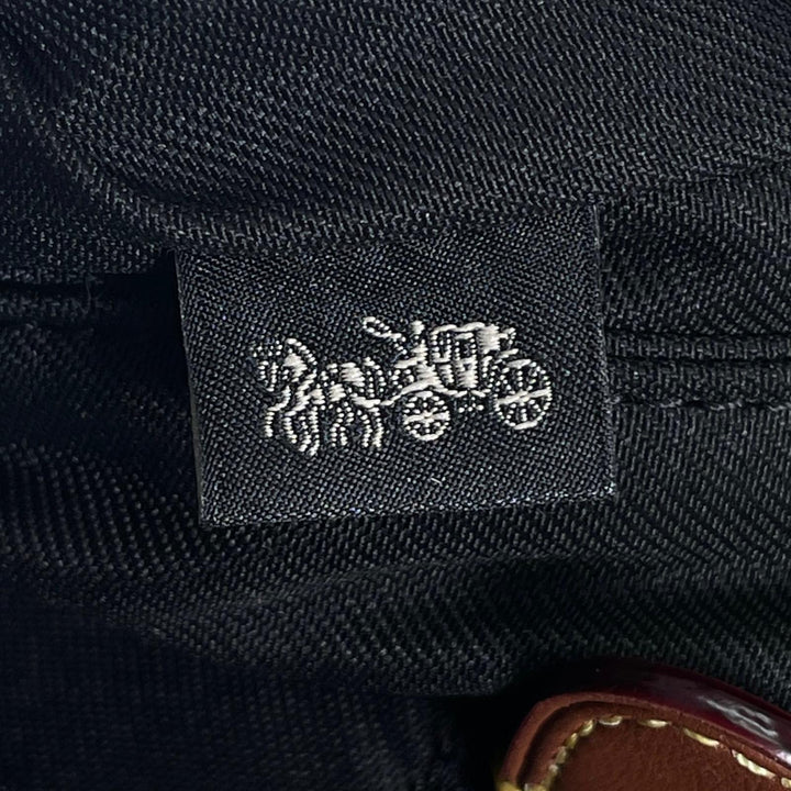 極美品▲COACH コーチ CU072 LGUE FLP BP リーグ フラップ バックパック スムースレザー ブラック メンズ 定価99000円 保存袋付き