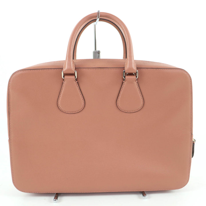 極美品☆BALLY バリー BOND MD 鍵付 レザー 2way ショルダーバッグ・ハンドバッグ ブリーフケース ピンク系 保存袋付き レディース