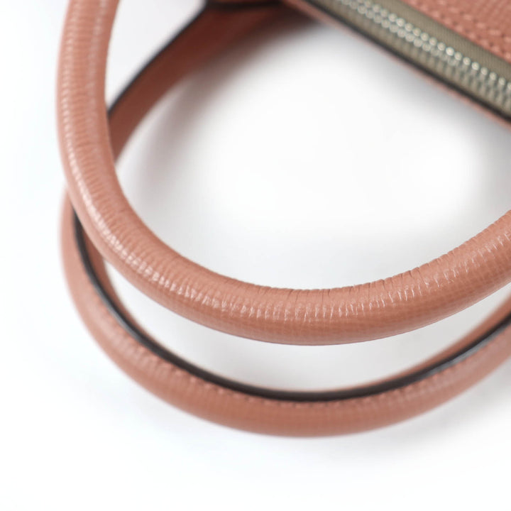極美品☆BALLY バリー BOND MD 鍵付 レザー 2way ショルダーバッグ・ハンドバッグ ブリーフケース ピンク系 保存袋付き レディース