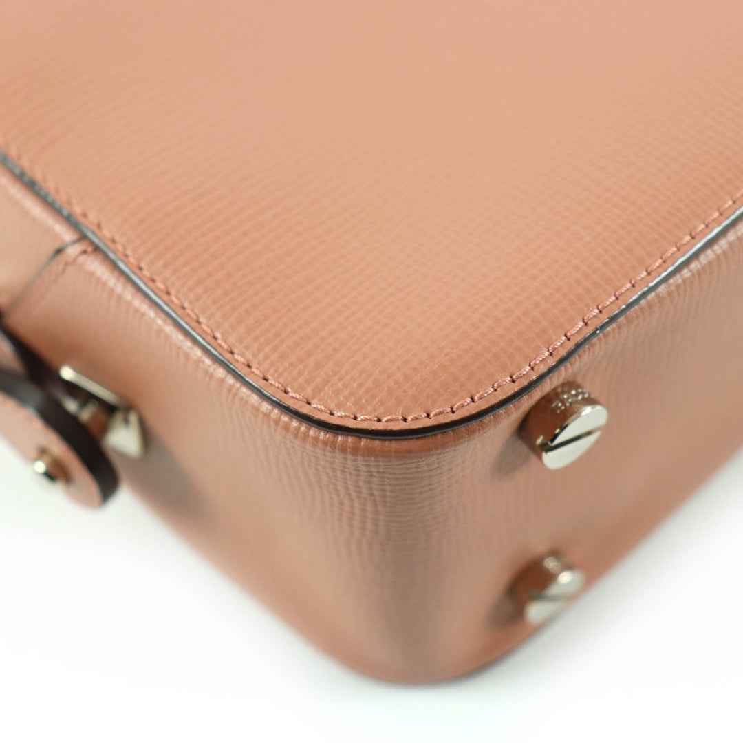 極美品☆BALLY バリー BOND MD 鍵付 レザー 2way ショルダーバッグ・ハンドバッグ ブリーフケース ピンク系 保存袋付き レディース