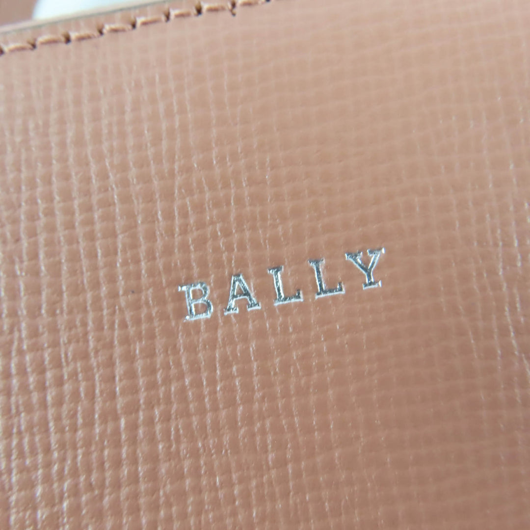 極美品☆BALLY バリー BOND MD 鍵付 レザー 2way ショルダーバッグ・ハンドバッグ ブリーフケース ピンク系 保存袋付き レディース