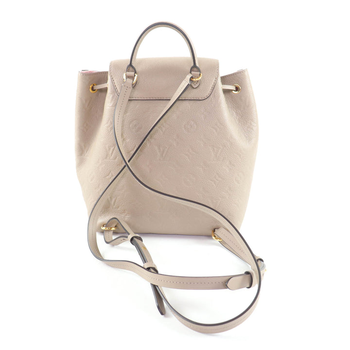 極美品★LOUIS VUITTON ルイヴィトン M45410 モンスリPM トゥルトレール モノグラムアンプラント バックパック 保存袋付き スペイン製