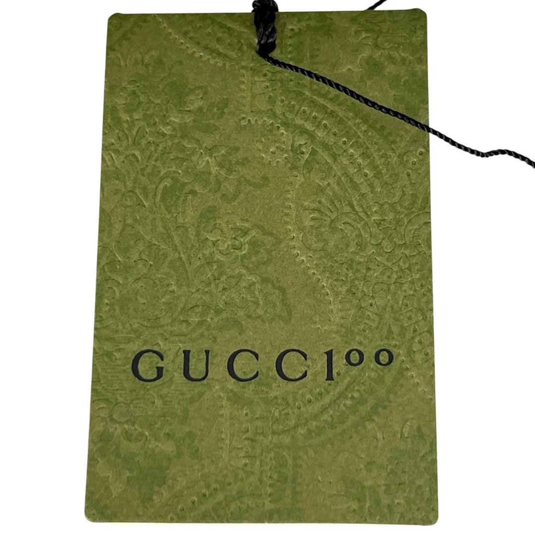 未使用品▲GUCCI グッチ 2022SS 679993 100周年記念モデル リバーシブル バケット ハット ブラウン M イタリア製 正規品 メンズ 箱付き