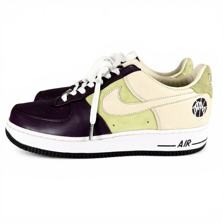 未使用品▲NIKE ナイキ 2007年製 316892-521 Air Force 1 Low Premium BOBBITO GARCIA ローカットスニーカー Aubergine 26cm メンズ