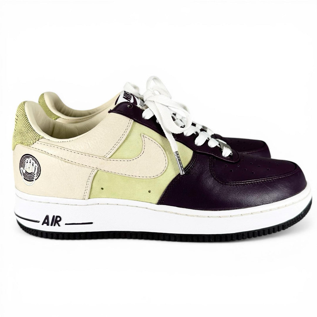 未使用品▲NIKE ナイキ 2007年製 316892-521 Air Force 1 Low Premium BOBBITO GARCIA ローカットスニーカー Aubergine 26cm メンズ