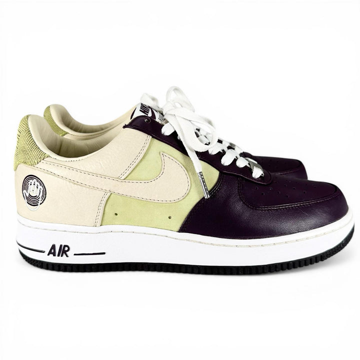 未使用品▲NIKE ナイキ 2007年製 316892-521 Air Force 1 Low Premium BOBBITO GARCIA ローカットスニーカー Aubergine 26cm メンズ