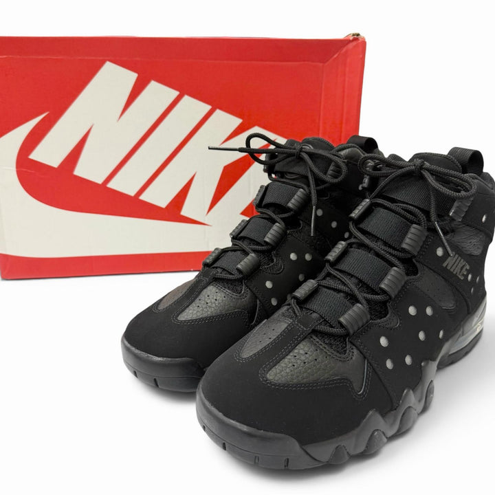 【ドンドン見直し】未使用品□NIKE DC1411-001 エアマックス 2 CB 94 スウェードレザー チャールズ・バークレー ハイカットスニーカー 27