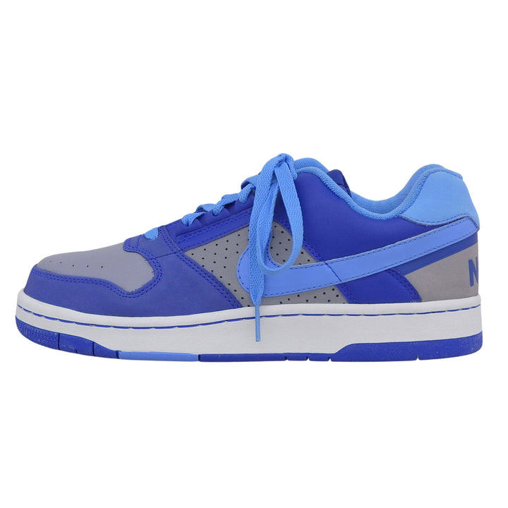 未使用品▲NIKE ナイキ 2005年製 309784-041 Zoom Air Delta Force レザー ローカットスニーカー ブルー グレー 26.5 メンズ 箱付き