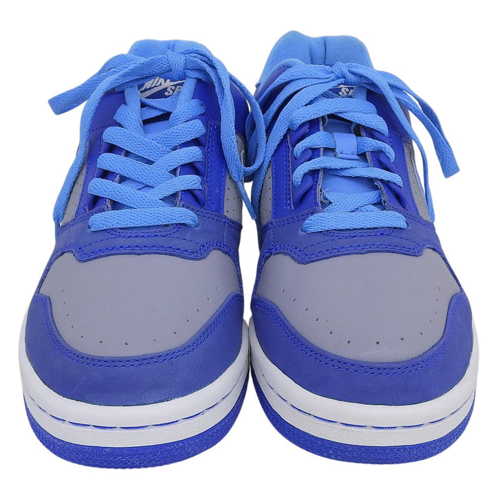 未使用品▲NIKE ナイキ 2005年製 309784-041 Zoom Air Delta Force レザー ローカットスニーカー ブルー グレー 26.5 メンズ 箱付き