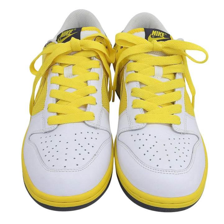 未使用品▲NIKE ナイキ 2008年製 317813-171 WMNS NIKE DUNK LOW レザー ローカット スニーカー Trail Yellow 28cm メンズ 箱付