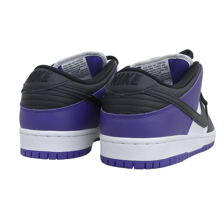 未使用品▲NIKE ナイキ BQ6817-500 SB DUNK LOW PRO ダンク ロー レザー ローカットスニーカー パープル 28cm メンズ 箱付き